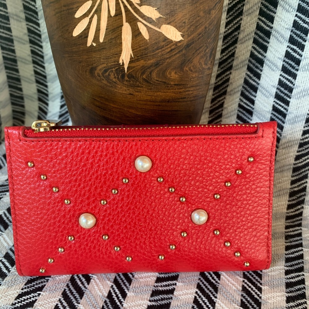 Hayes street wallet Kate spade Mikey royal red